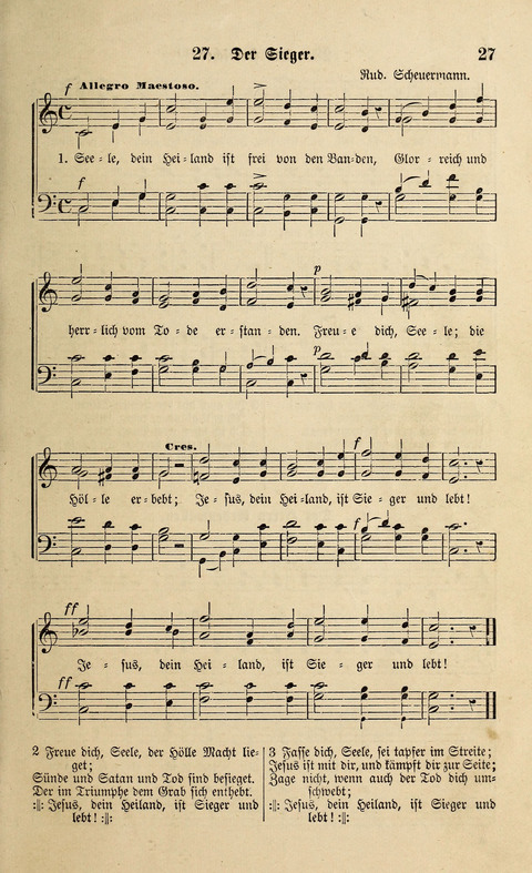 Liederlust und Psalter page 27