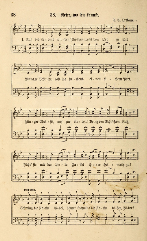 Liederlust und Psalter page 38