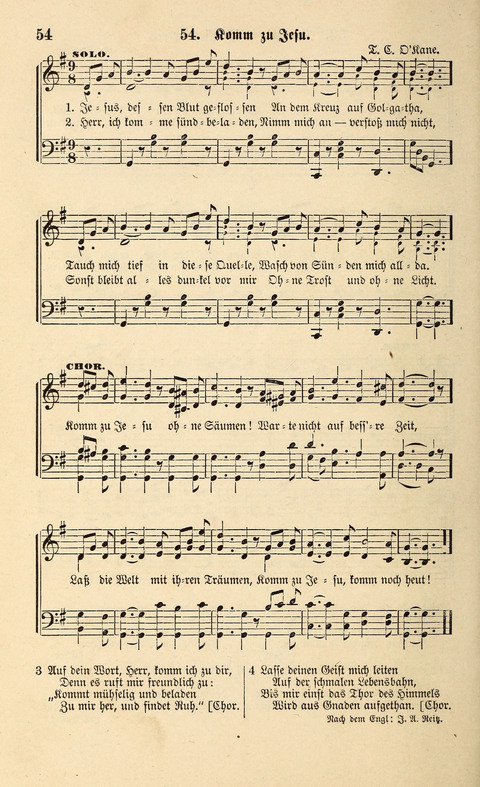 Liederlust und Psalter page 54