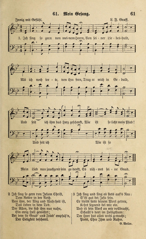 Liederlust und Psalter page 61