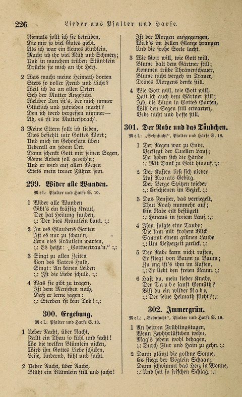 Liederlust und Psalter mit Anhang page 216
