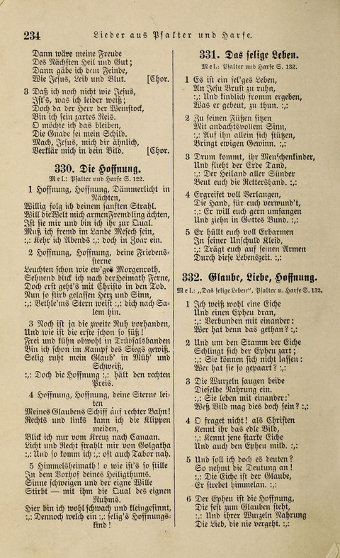 Liederlust und Psalter mit Anhang page 224