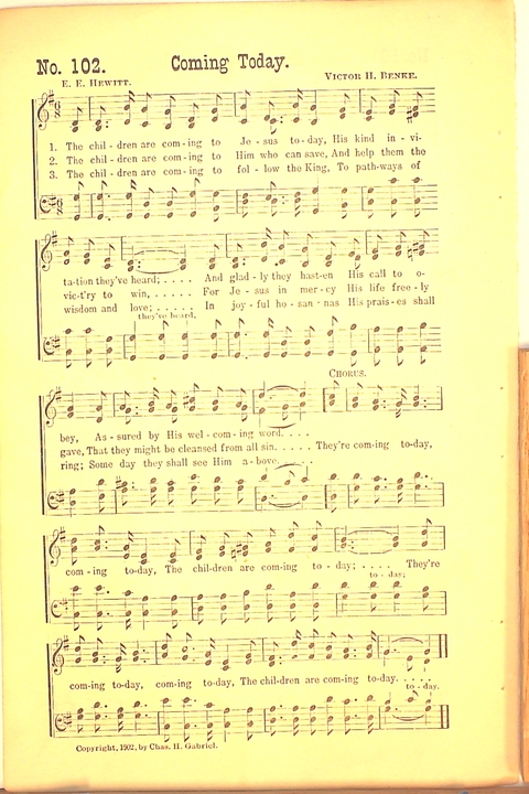 Living Praise: a collection of sacred songs for Sunday-schools, young people