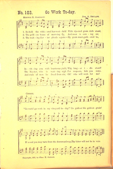 Living Praise: a collection of sacred songs for Sunday-schools, young people