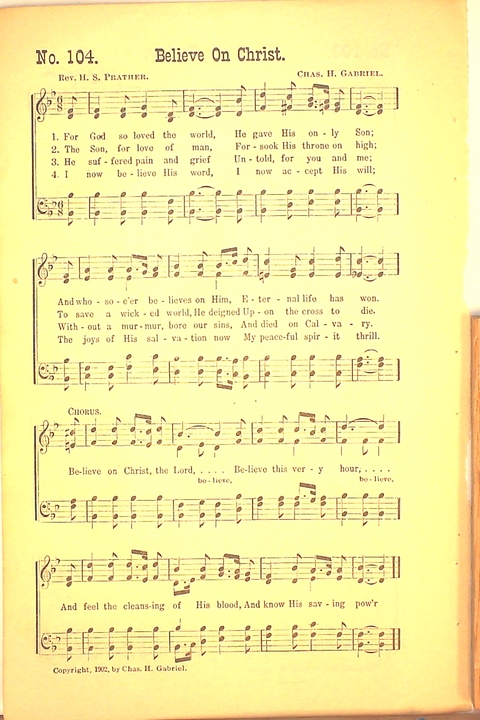 Living Praise: a collection of sacred songs for Sunday-schools, young people