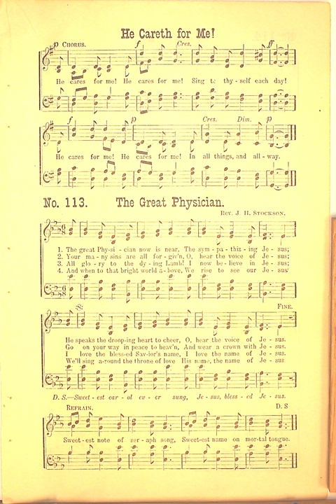 Living Praise: a collection of sacred songs for Sunday-schools, young people