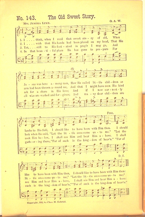 Living Praise: a collection of sacred songs for Sunday-schools, young people