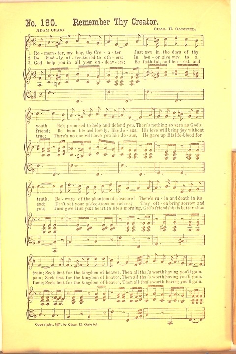 Living Praise: a collection of sacred songs for Sunday-schools, young people