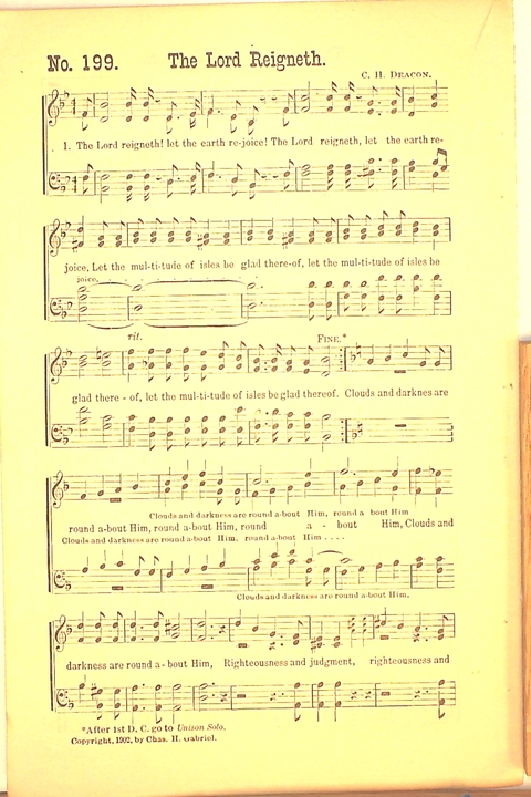 Living Praise: a collection of sacred songs for Sunday-schools, young people