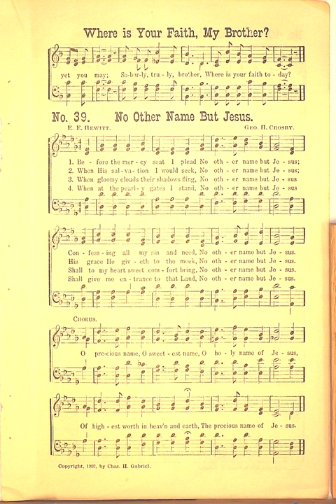 Living Praise: a collection of sacred songs for Sunday-schools, young people