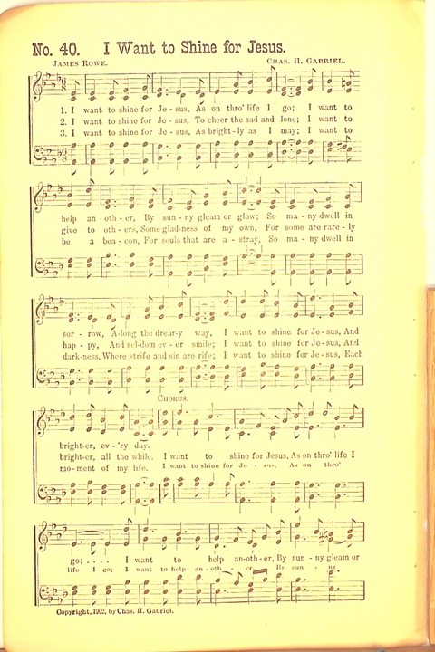 Living Praise: a collection of sacred songs for Sunday-schools, young people