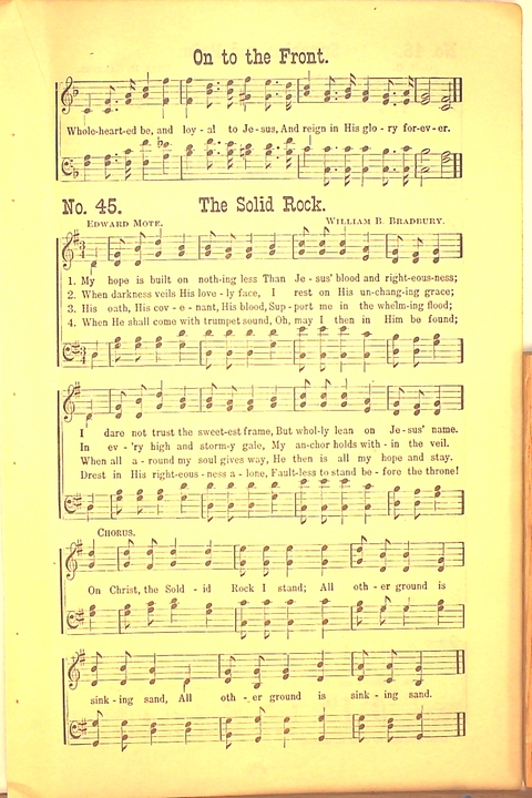 Living Praise: a collection of sacred songs for Sunday-schools, young people