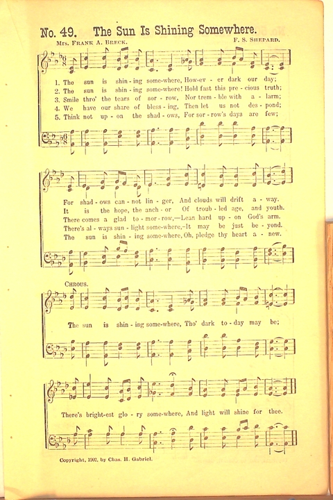 Living Praise: a collection of sacred songs for Sunday-schools, young people