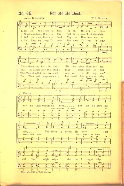 Living Praise: a collection of sacred songs for Sunday-schools, young people