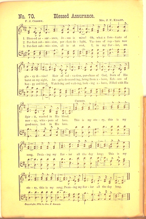 Living Praise: a collection of sacred songs for Sunday-schools, young people