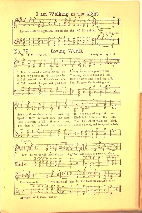 Living Praise: a collection of sacred songs for Sunday-schools, young people