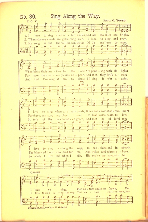 Living Praise: a collection of sacred songs for Sunday-schools, young people