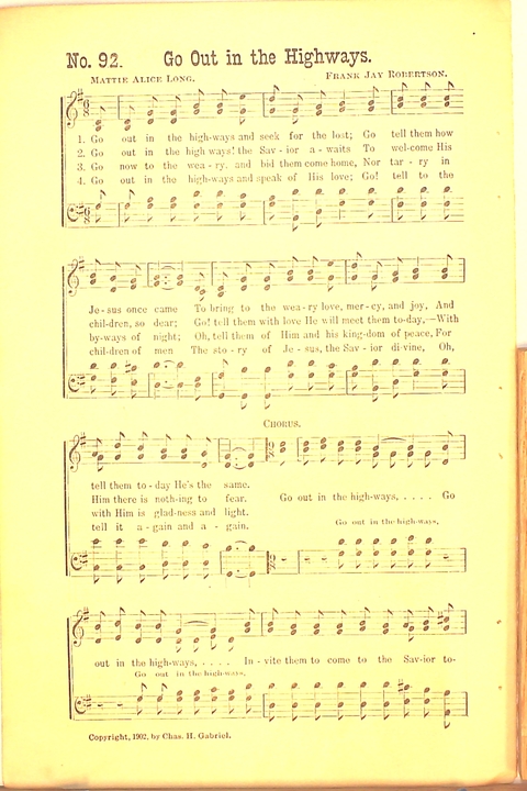 Living Praise: a collection of sacred songs for Sunday-schools, young people