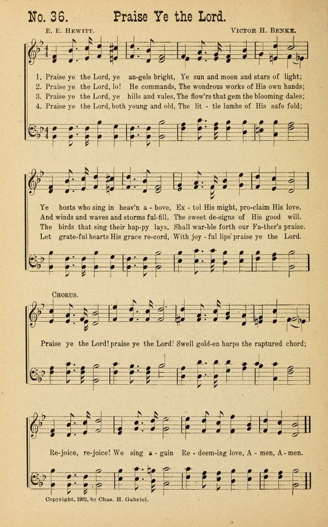 Loyal Praise: a collection of new and popular hymns for Sunday schools, young people