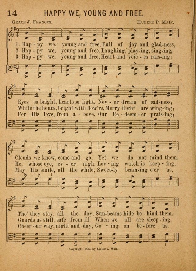 Little Pilgrim Songs: for primary classes and singing in the home: a new collection of sacred and secular songs, (including motion songs) together with a number of services for anniversary occasions page 9