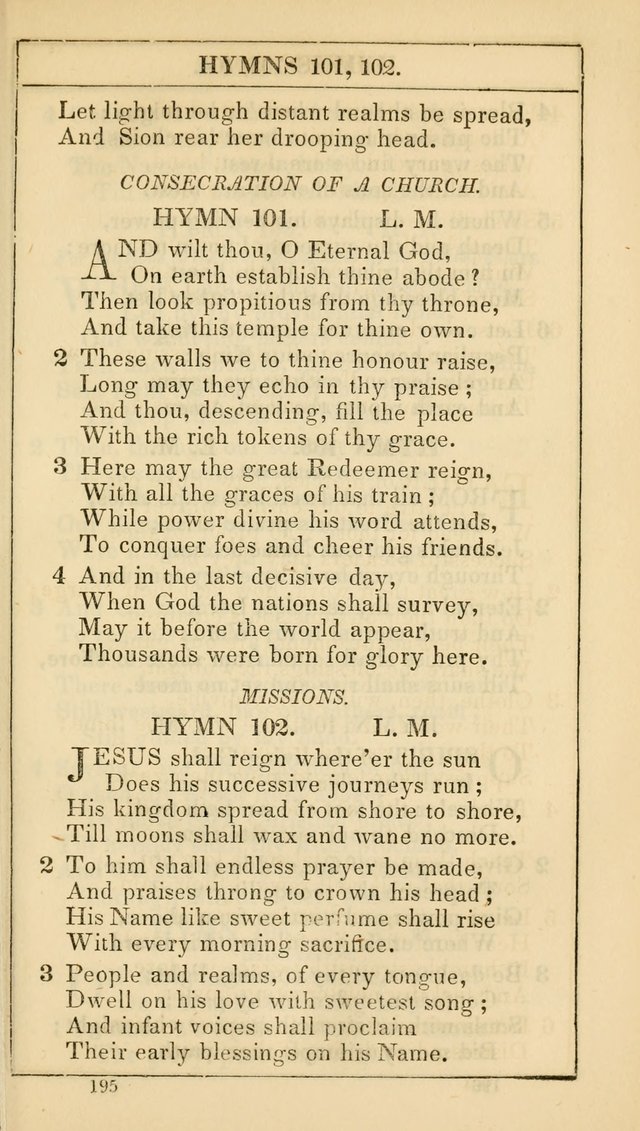 The Lecture-Room Hymn-Book: containing the psalms and hymns of the book of common prayer, together with a choice selection of additional hymns, and an appendix of chants and tunes... page 206