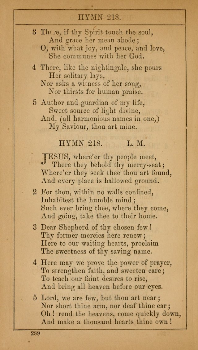 The Lecture-Room Hymn-Book: containing the psalms and hymns of the book of common prayer, together with a choice selection of additional hymns, and an appendix of chants and tunes... page 303
