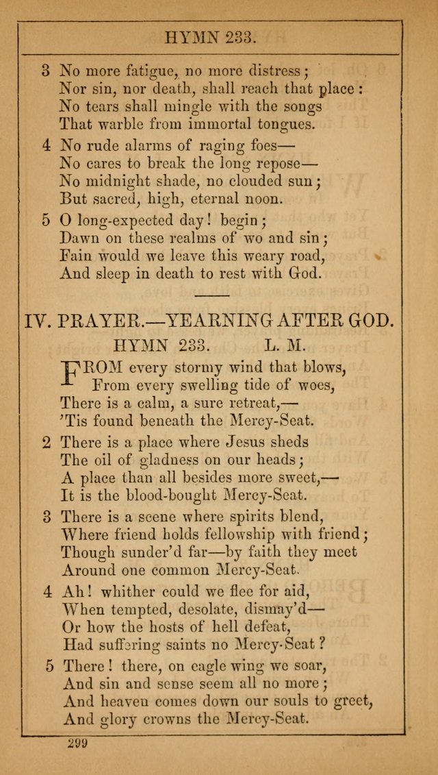 The Lecture-Room Hymn-Book: containing the psalms and hymns of the book of common prayer, together with a choice selection of additional hymns, and an appendix of chants and tunes... page 313