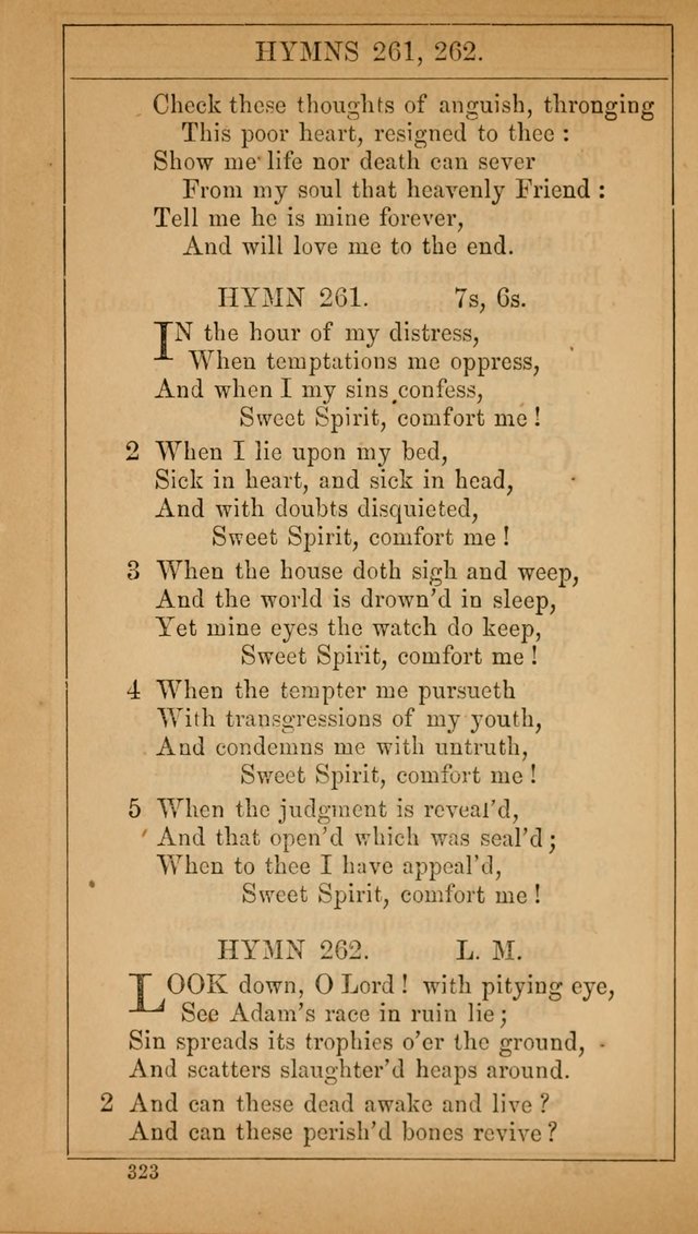 The Lecture-Room Hymn-Book: containing the psalms and hymns of the book of common prayer, together with a choice selection of additional hymns, and an appendix of chants and tunes... page 337