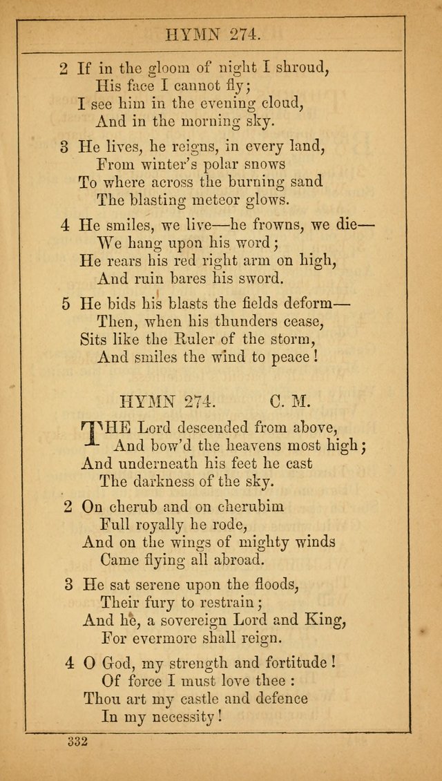 The Lecture-Room Hymn-Book: containing the psalms and hymns of the book of common prayer, together with a choice selection of additional hymns, and an appendix of chants and tunes... page 346