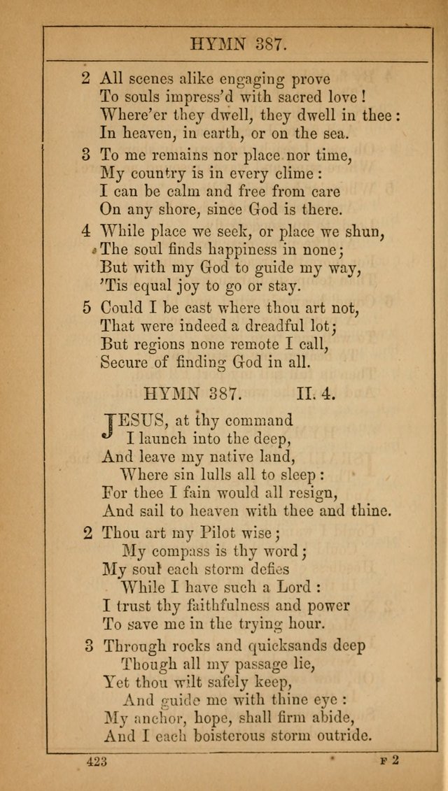 The Lecture-Room Hymn-Book: containing the psalms and hymns of the book of common prayer, together with a choice selection of additional hymns, and an appendix of chants and tunes... page 437