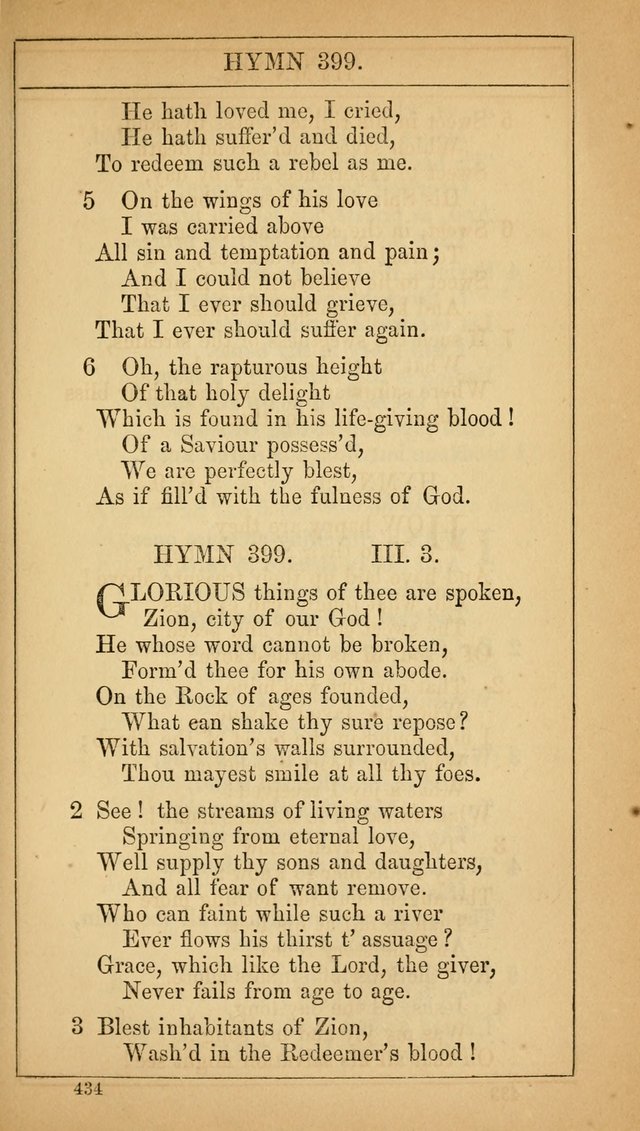 The Lecture-Room Hymn-Book: containing the psalms and hymns of the book of common prayer, together with a choice selection of additional hymns, and an appendix of chants and tunes... page 448