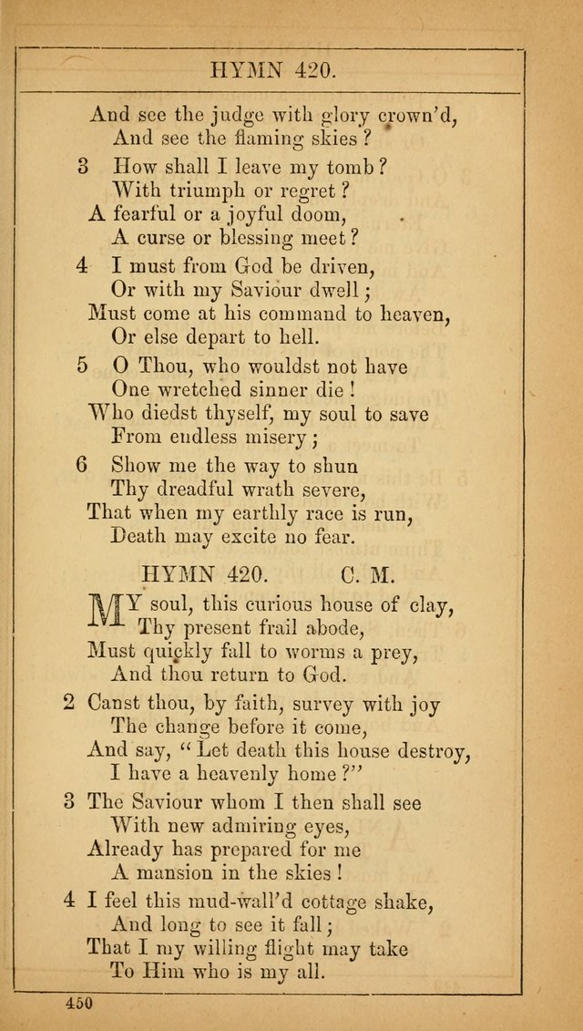 The Lecture-Room Hymn-Book: containing the psalms and hymns of the book of common prayer, together with a choice selection of additional hymns, and an appendix of chants and tunes... page 464