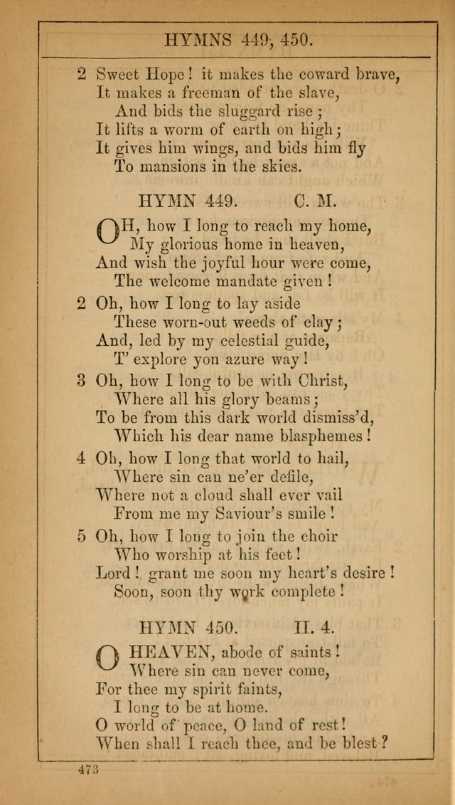 The Lecture-Room Hymn-Book: containing the psalms and hymns of the book of common prayer, together with a choice selection of additional hymns, and an appendix of chants and tunes... page 487