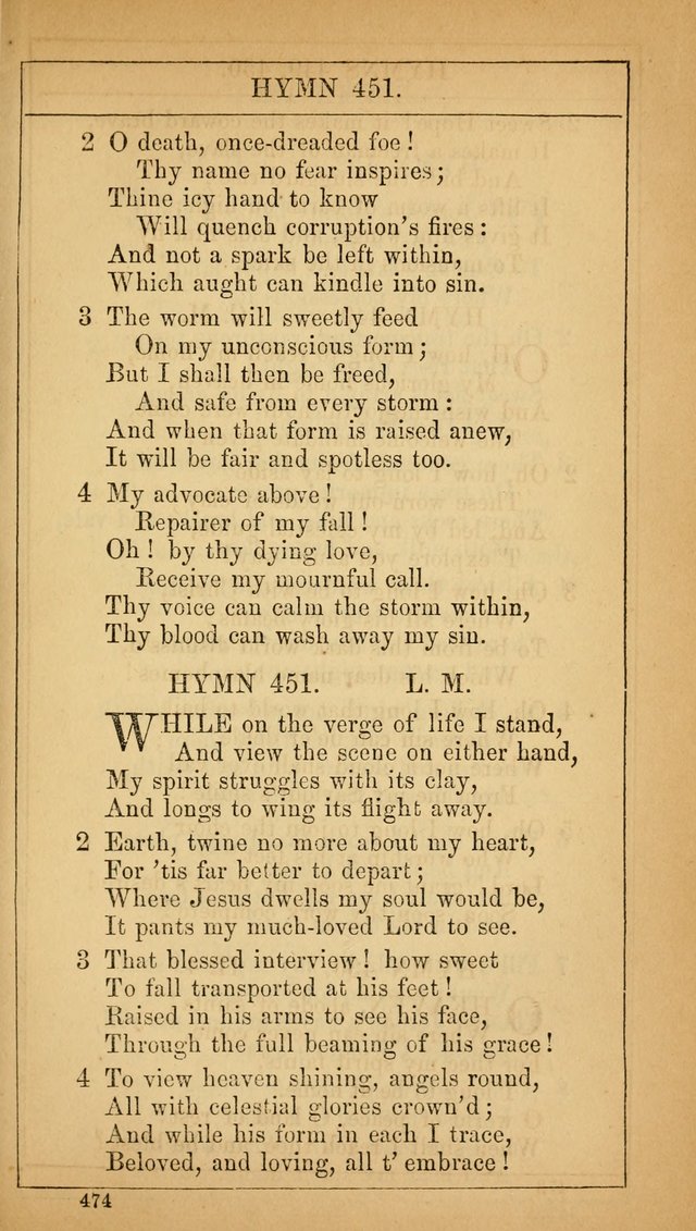 The Lecture-Room Hymn-Book: containing the psalms and hymns of the book of common prayer, together with a choice selection of additional hymns, and an appendix of chants and tunes... page 488
