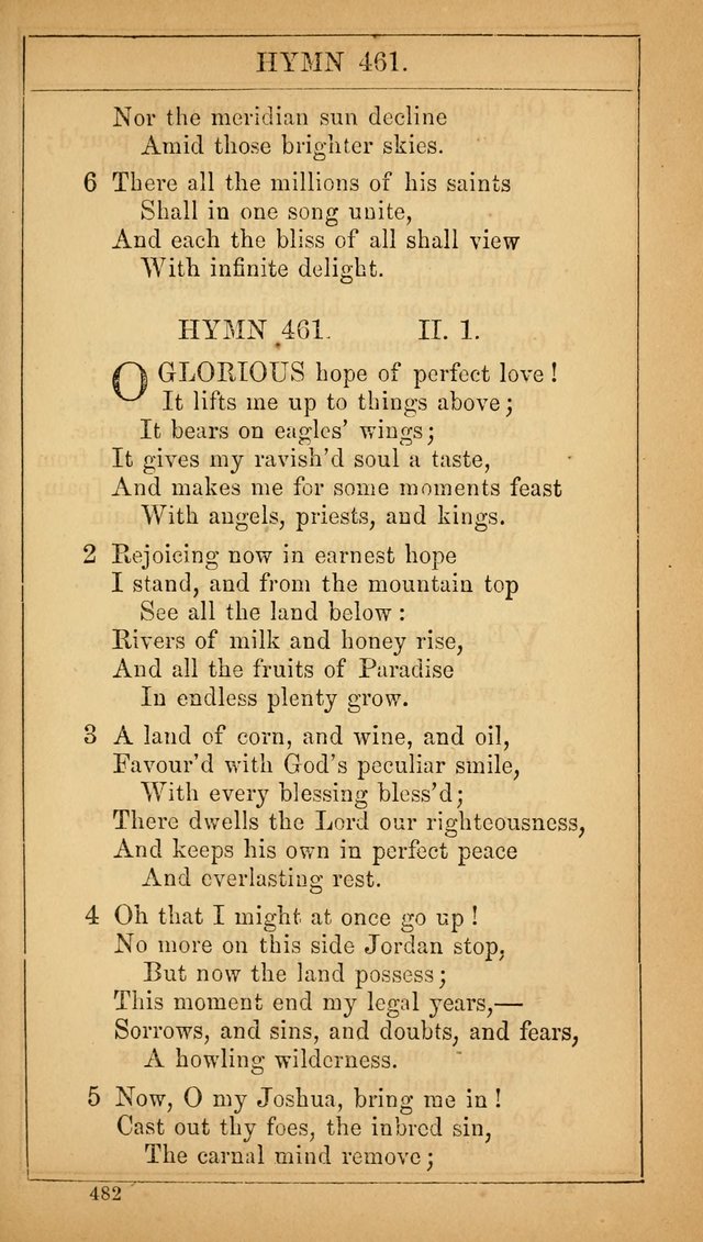 The Lecture-Room Hymn-Book: containing the psalms and hymns of the book of common prayer, together with a choice selection of additional hymns, and an appendix of chants and tunes... page 496