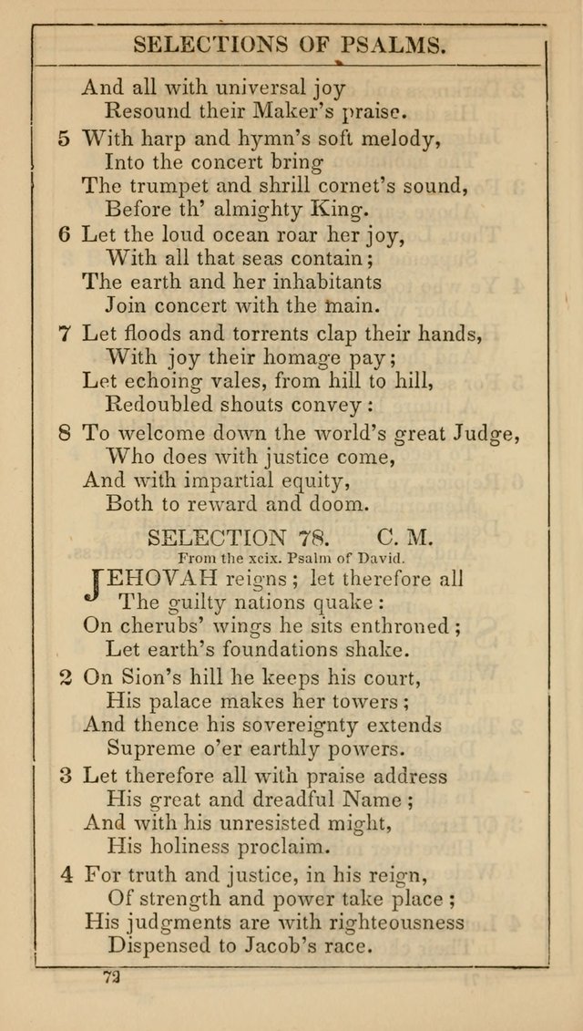 The Lecture-Room Hymn-Book: containing the psalms and hymns of the book of common prayer, together with a choice selection of additional hymns, and an appendix of chants and tunes... page 83