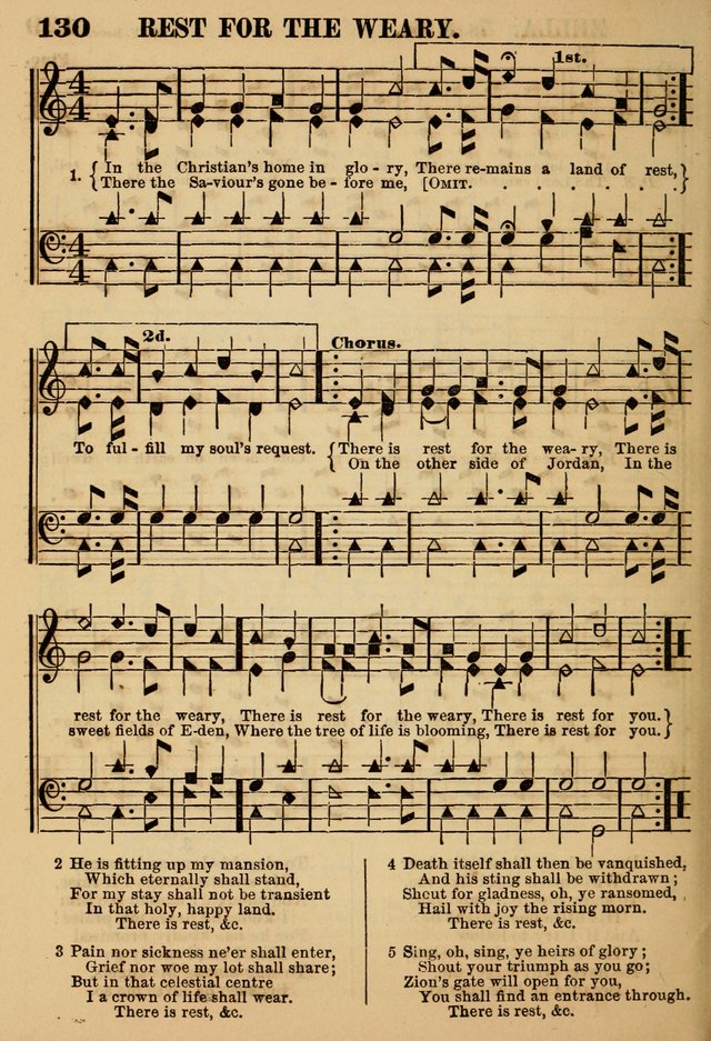 The Little Seraph: in seven character notes, for churches and Sunday-schools page 130