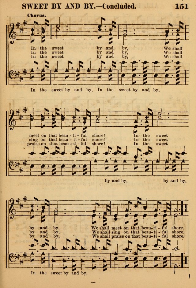 The Little Seraph: in seven character notes, for churches and Sunday-schools page 151