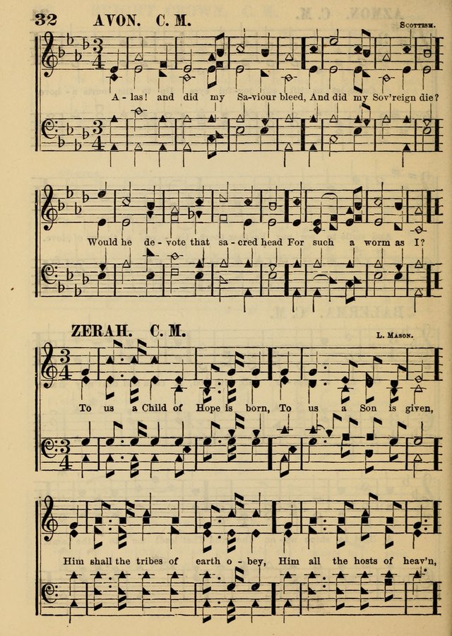 The Little Seraph: in seven character notes, for churches and Sunday-schools page 32