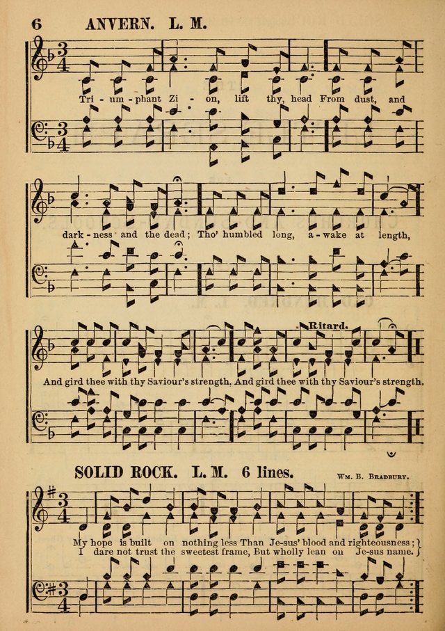 The Little Seraph: in seven character notes, for churches and Sunday-schools page 6