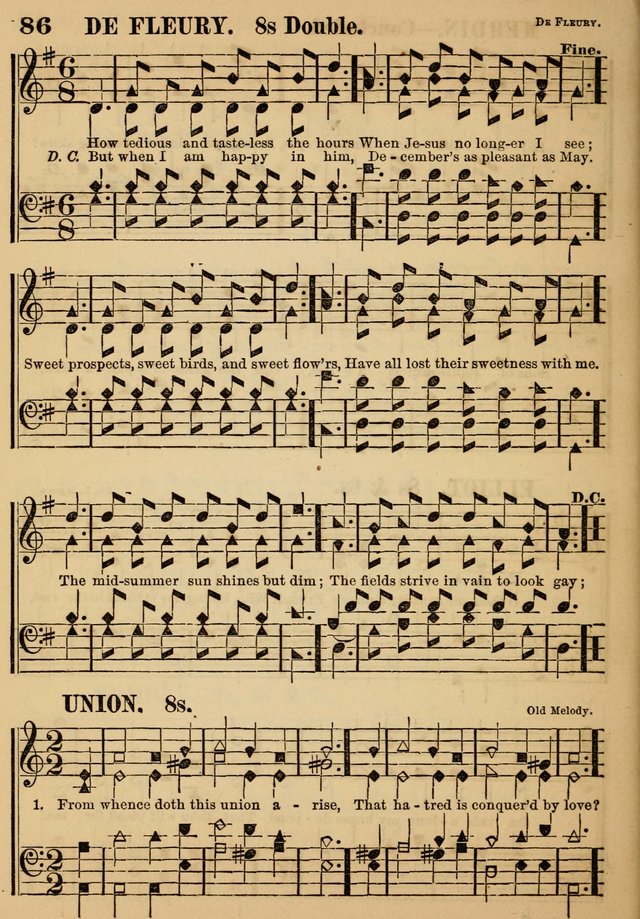 The Little Seraph: in seven character notes, for churches and Sunday-schools page 86