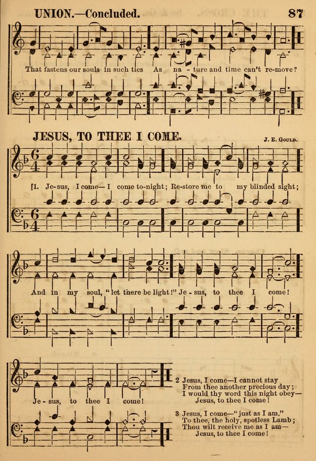 The Little Seraph: in seven character notes, for churches and Sunday-schools page 87