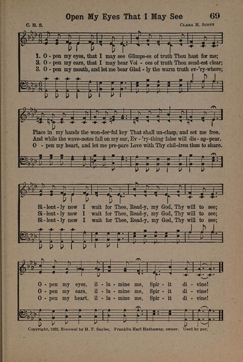 Life Songs No. 2 page 57