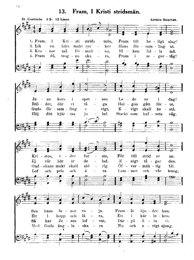Lutherförbundets Sångbok page 13