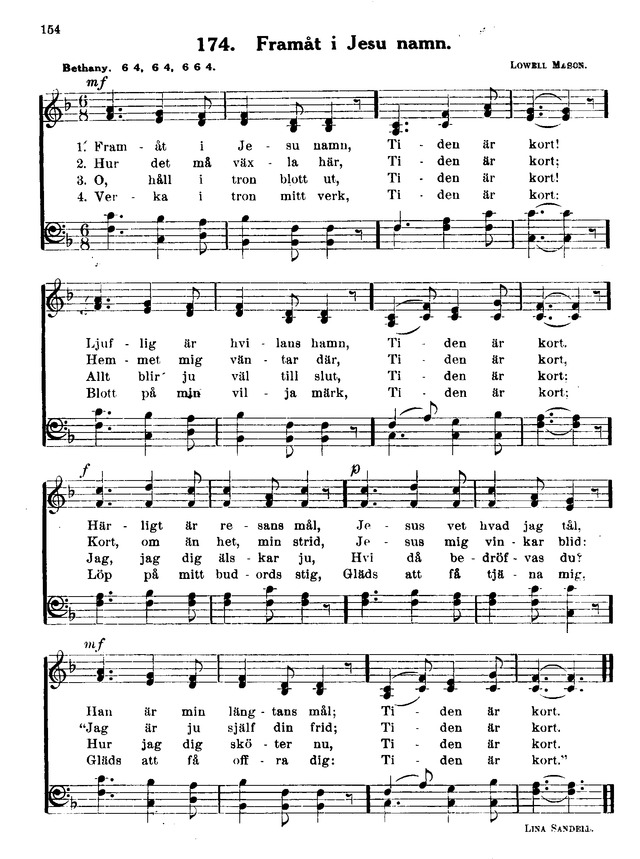 Lutherförbundets Sångbok page 148