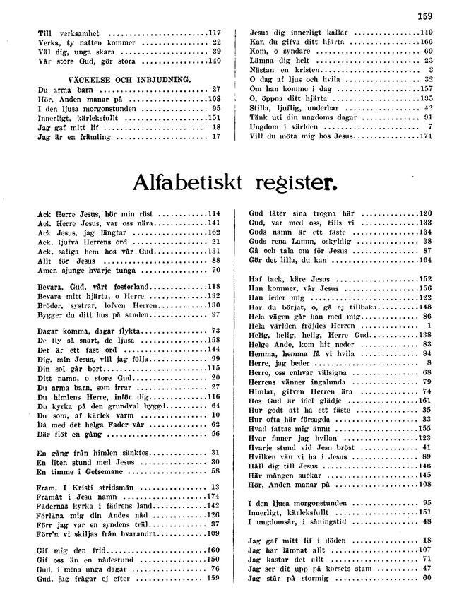 Lutherförbundets Sångbok page 153