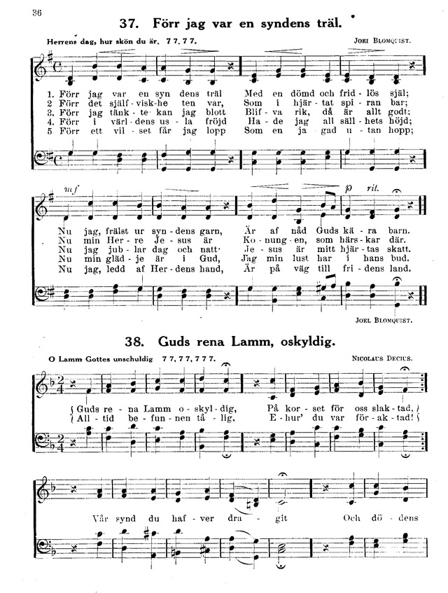 Lutherförbundets Sångbok page 30