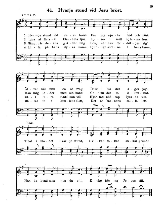 Lutherförbundets Sångbok page 33