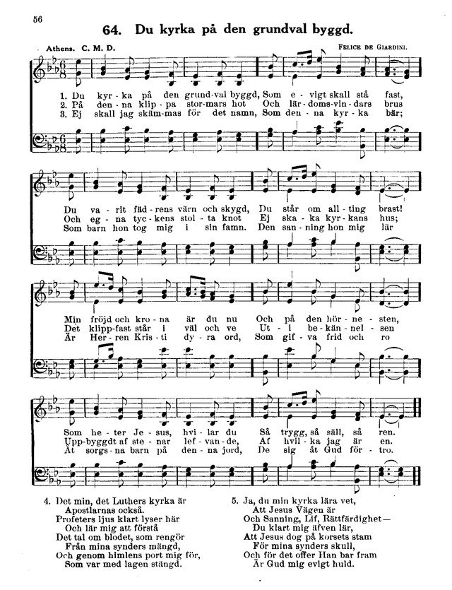 Lutherförbundets Sångbok page 50