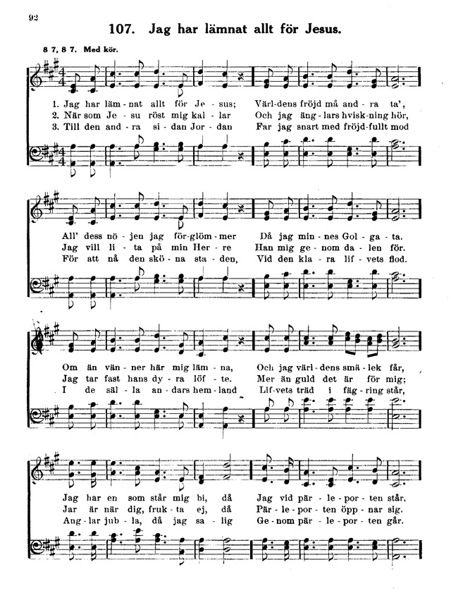 Lutherförbundets Sångbok page 86